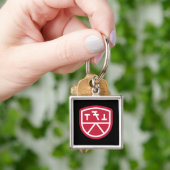 Phi Sigma Kappa Schild Schlüsselanhänger (Hand)