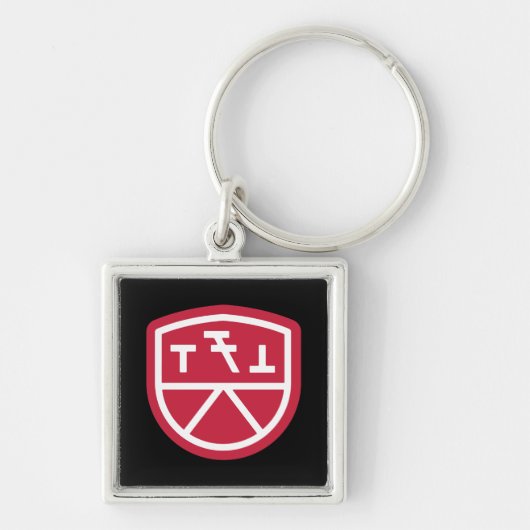 Phi Sigma Kappa Schild Schlüsselanhänger (Vorne)