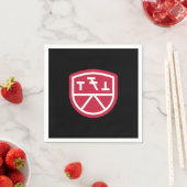 Phi Sigma Kappa Schild Serviette (Beispiel)
