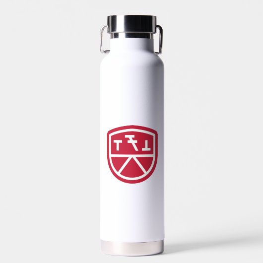 Phi Sigma Kappa Schild Trinkflasche (Vorne)