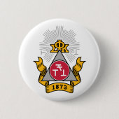 Phi Sigma Kappa Wappen Button (Vorderseite)