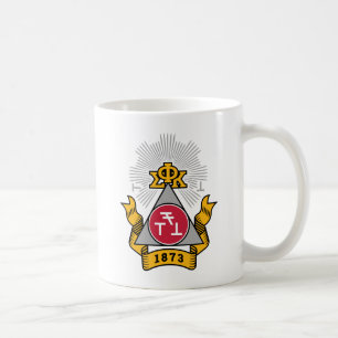 Phi Sigma Kappa Wappen Kaffeetasse
