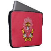 Phi Sigma Kappa Wappen Laptopschutzhülle (Vorne Rechts)