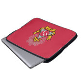 Phi Sigma Kappa Wappen Laptopschutzhülle (Vorne Knopf)