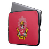 Phi Sigma Kappa Wappen Laptopschutzhülle (Vorderseite Links)