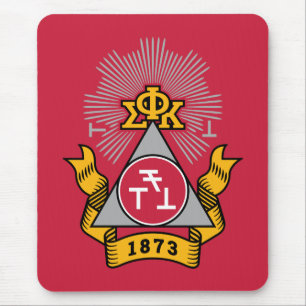 Phi Sigma Kappa-Wappen Mousepad