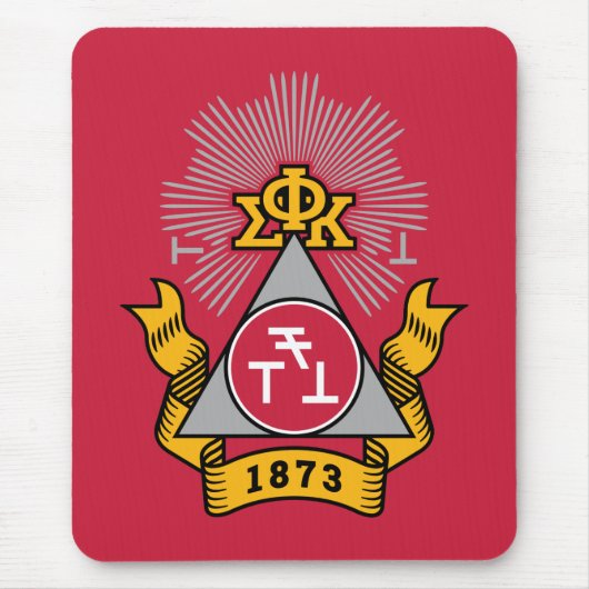 Phi Sigma Kappa-Wappen Mousepad (Vorne)