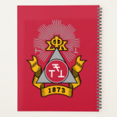 Phi Sigma Kappa-Wappen Planer (Rückseite)