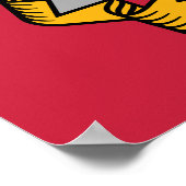 Phi Sigma Kappa Wappen Poster (Ecke)