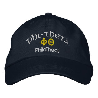 PHI-THETA PhiloTheos Bestickte Kappe
