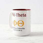 Phi-Theta Tasse (Vorderseite Links)