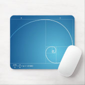 Phi-Verhältnis 2 Mousepad (Mit Mouse)