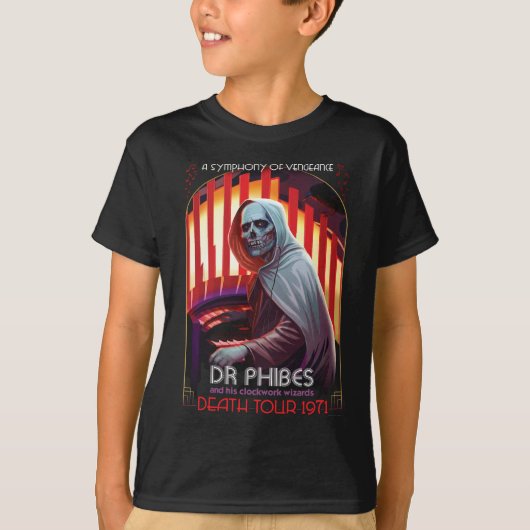 Phibes Symphony of Vengeance Youth T - Shirt (Vorderseite)
