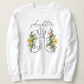 Phighter Floral Lung Sweatshirt (Design vorne)