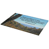 Phil. 1:6 Ich bin davon überzeugt, dass er, der.. Schneidebrett (Ecke)