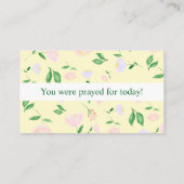 Phil. 4:13 I can do all things Scripture Card Visitenkarte (Rückseite)