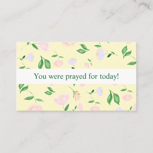 Phil. 4:13 I can do all things Scripture Card Visitenkarte (Rückseite)