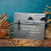 Phil. 4:13 Ich kann alles durch Christus tun... Fotoplatte (Seite)