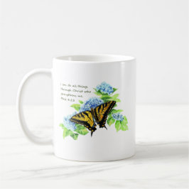 Phil 4:13 Motivation der Inspirationsbibel-Schrift Kaffeetasse