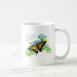 Phil 4:13 Motivation der Inspirationsbibel-Schrift Kaffeetasse