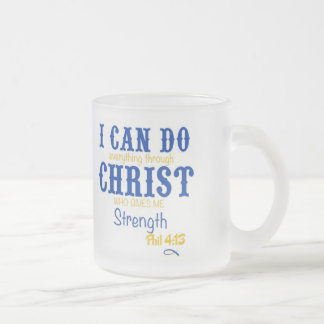 Phil-4:13 Tasse Sigma-GammaRho christliches