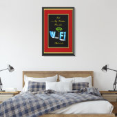 Phil 4:19 Gott ist mein Wireless-Provider Leinwanddruck (Insitu (Schlafzimmer))
