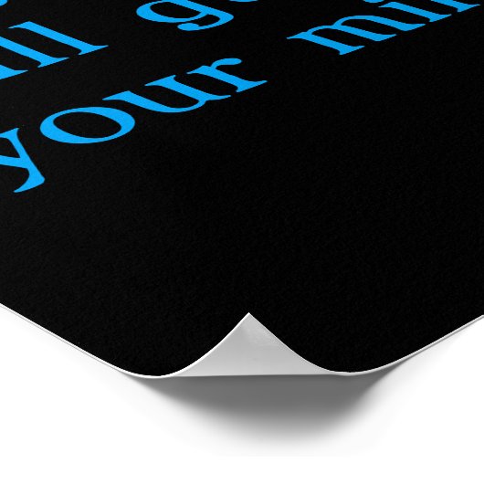 Phil 4:7 Baby Junge fischen im Fluss. Poster (Ecke)