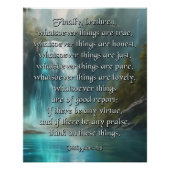 Phil 4:8 Poster (Vorderseite)