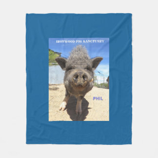 Phil Blanket zu gehen mit deinen Phil-Low! Fleecedecke