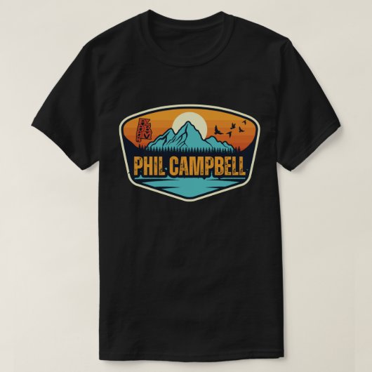 Phil Campbell, Alabama T-Shirt (Design vorne)