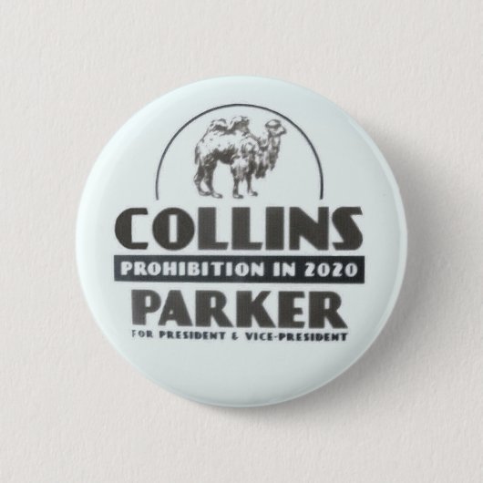 Phil Collins für Präsident 2020 Button (Vorderseite)