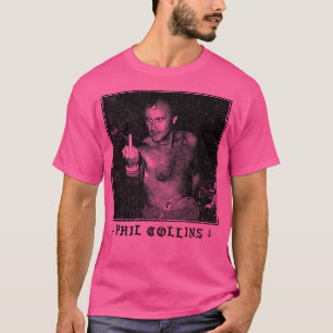 Phil Collins Punksthetic Fan-Art-Design abgenutzt T-Shirt