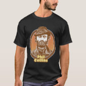 Phil Collins Retro 80er Fan Design T-Shirt (Vorderseite)