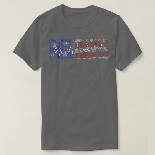 Phil DavisWonderful T-Shirt (Design vorne)