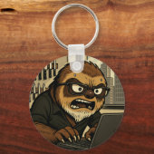 Phil Elmore Agitated Sloth Keychain Schlüsselanhänger (Vorderseite)