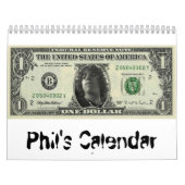 Phil-Geld, Phils Kalender (Titelbild)