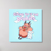 Phil - Giving Up is for Rookies Canvas Print Leinwanddruck (Vorderseite)