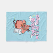 Phil - Giving Up is for Rookies Fleece Blanket (Vorderseite (Horizontal))