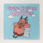 Phil - Giving Up is for Rookies Jigsaw Puzzle (Vertikal)