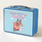 Phil - Giving Up is for Rookies Metal Lunch Box (Vorderseite)