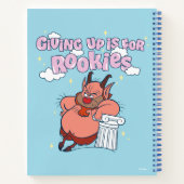 Phil - Giving Up is for Rookies Notebook Notizblock (Rückseite)