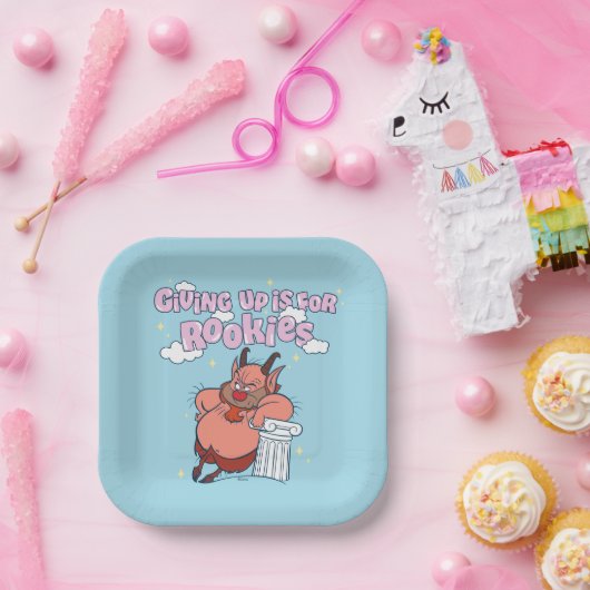 Phil - Giving Up is for Rookies Paper Plates Pappteller (Party)