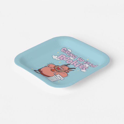 Phil - Giving Up is for Rookies Paper Plates Pappteller (Gewinkelt)