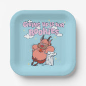 Phil - Giving Up is for Rookies Paper Plates Pappteller (Vorderseite)