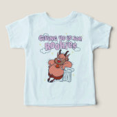 Phil - Giving Up is for Rookies Toddler T-shirt (Design Vorderseite)