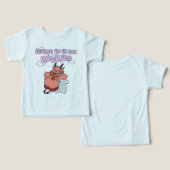 Phil - Giving Up is for Rookies Toddler T-shirt (Design Vorderseite & Rückseite)