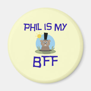 Phil ist meine BESTE FREUNDIN Magnet