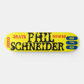 PHIL SCHNEIDER UFO / GRAUEN / HERO Skateboard (Horizontal)