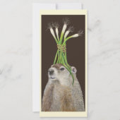 Phil the grundhog flach card (Vorderseite)