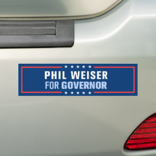 Phil Weiser für den Gouverneur von Colorado Autoaufkleber